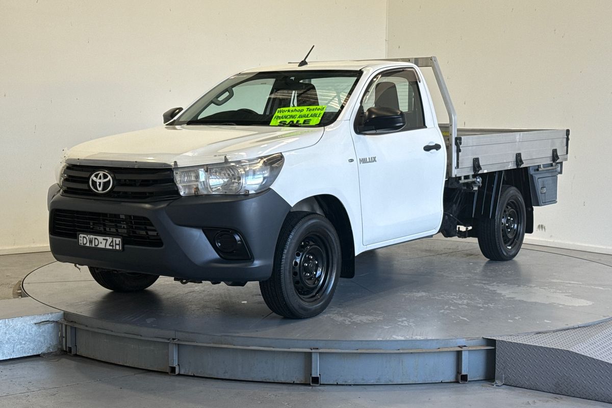 2018 Toyota Hilux WORKMATE TGN121R MY17 REAR WHEEL DRIVE