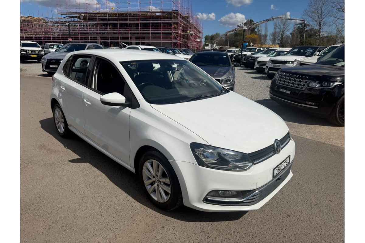 2015 Volkswagen Polo 81TSI Comfortline 6R