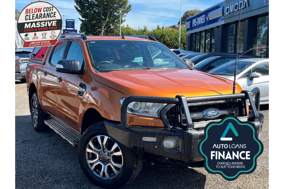 2018 Ford Ranger Wildtrak PX MkII 4X4 3.2L