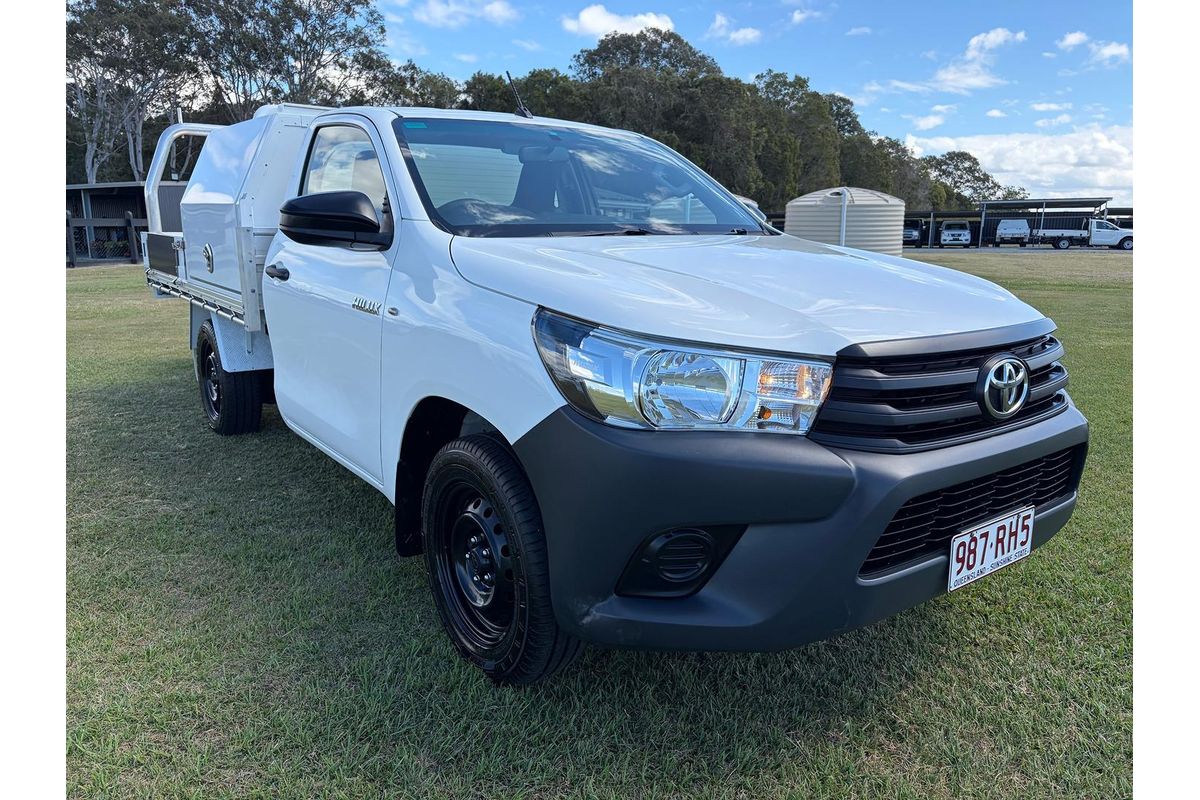 2018 Toyota Hilux Workmate GUN122R Rear Wheel Drive