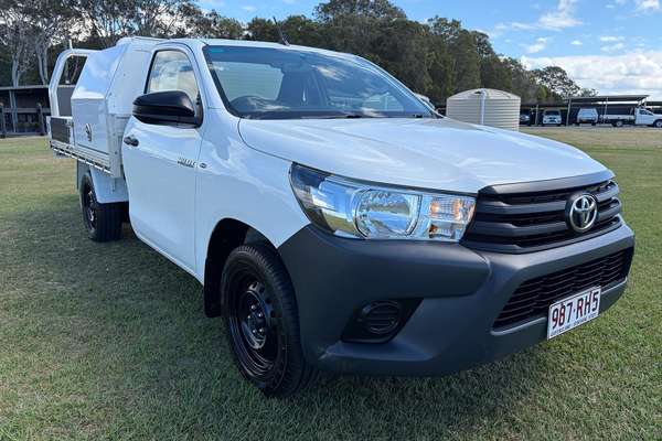 2018 Toyota Hilux Workmate GUN122R Rear Wheel Drive