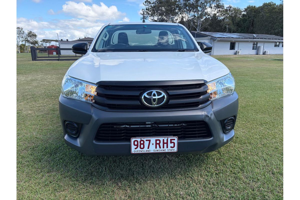 2018 Toyota Hilux Workmate GUN122R Rear Wheel Drive