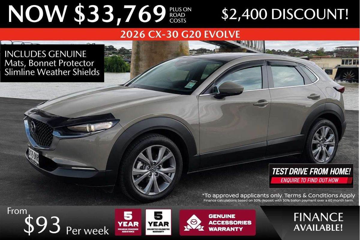 2026 Mazda CX-30 G20 Evolve DM Series