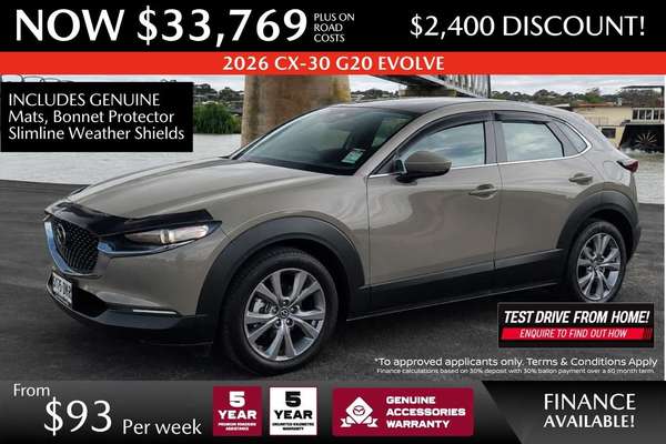 2026 Mazda CX-30 G20 Evolve DM Series