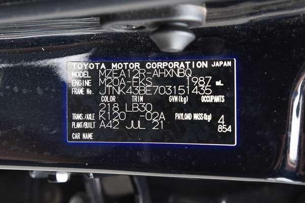 2021 Toyota Corolla ZR MZEA12R thumb-20