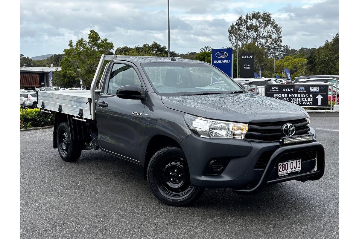 2018 Toyota Hilux Workmate TGN121R Rear Wheel Drive