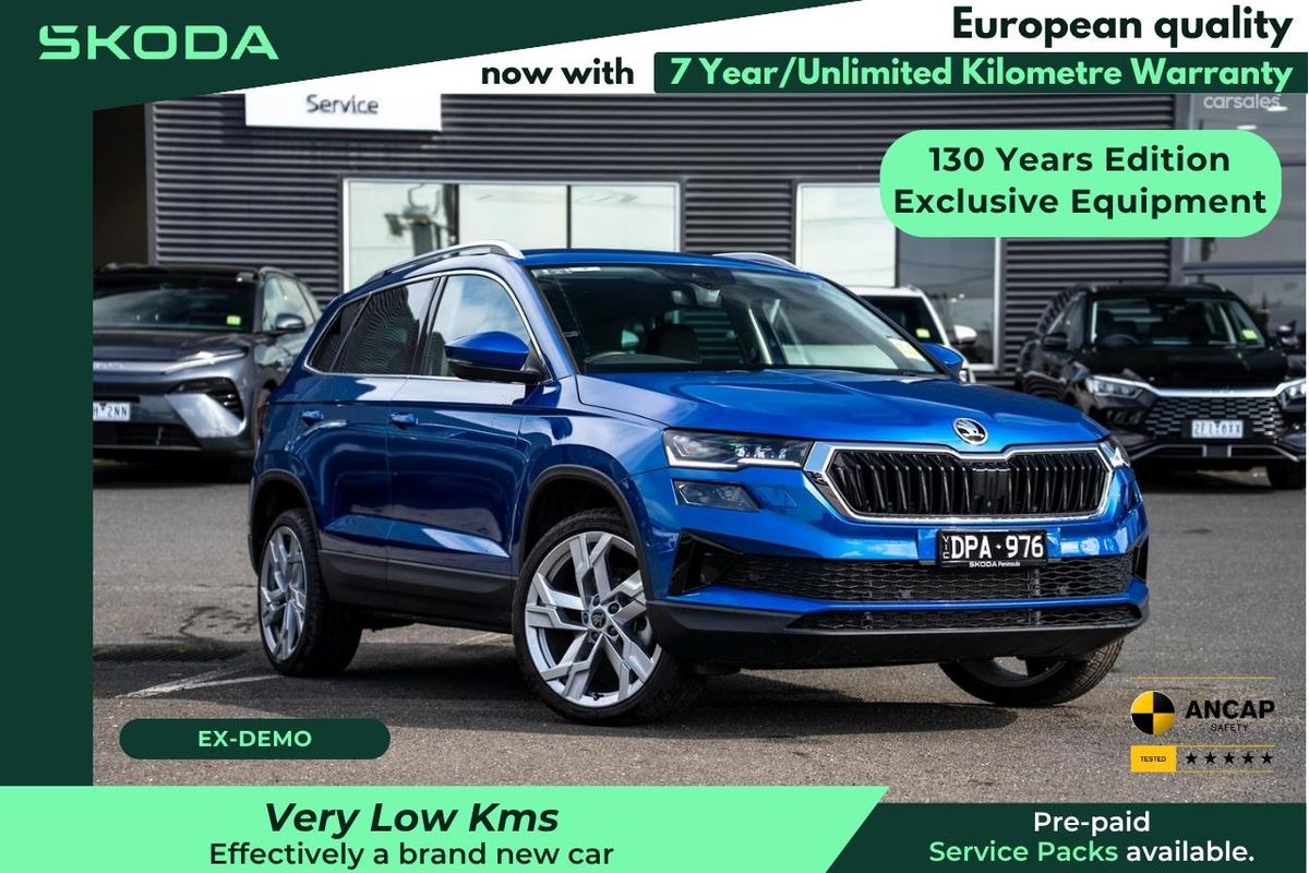 2025 SKODA Karoq 110TSI 130 Years Edition NU