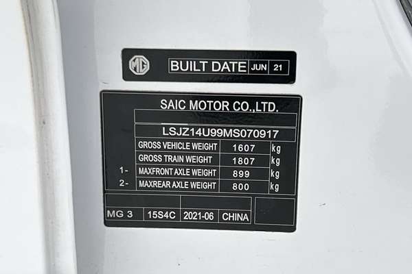 2021 MG MG3 Core thumb-23