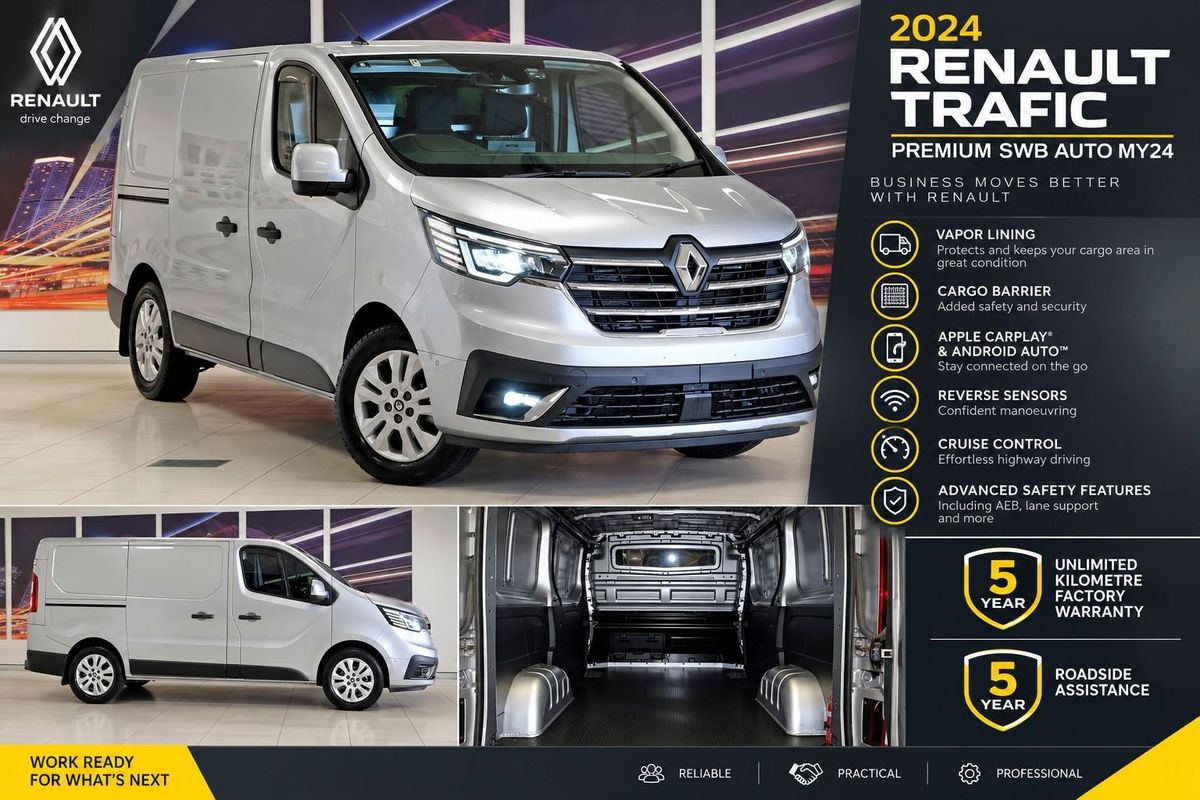2024 Renault Trafic Premium X82 SWB Low Roof image 24
