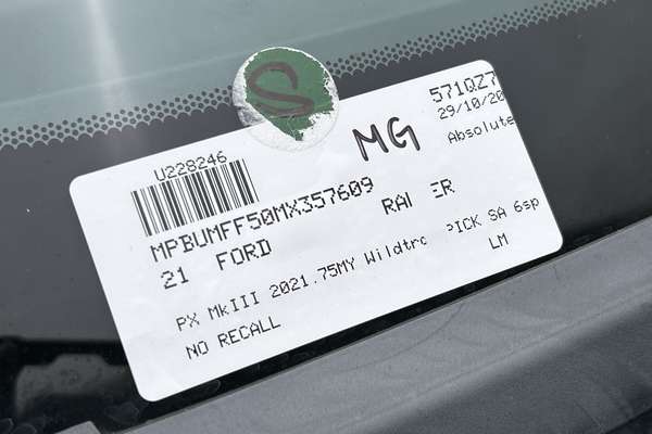 2021 Ford Ranger Wildtrak PX MkIII 4X4 3.2L thumb-23