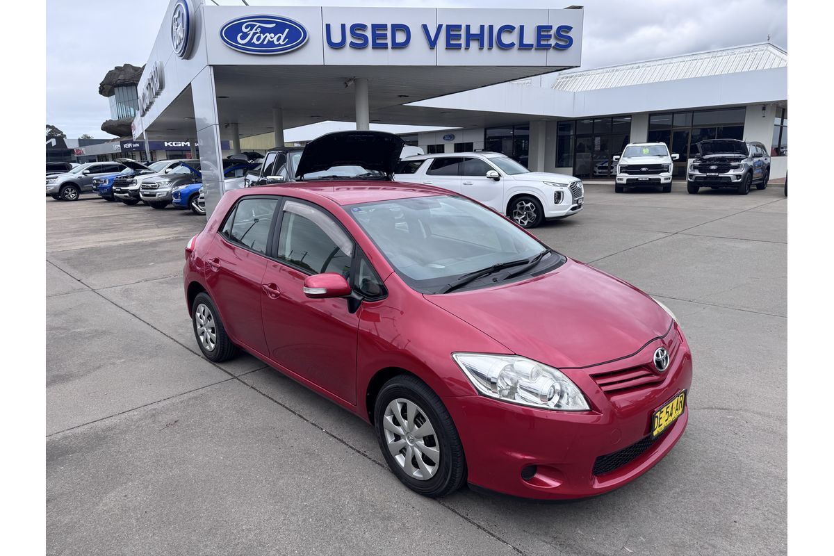 2010 Toyota Corolla Ascent ZRE152R