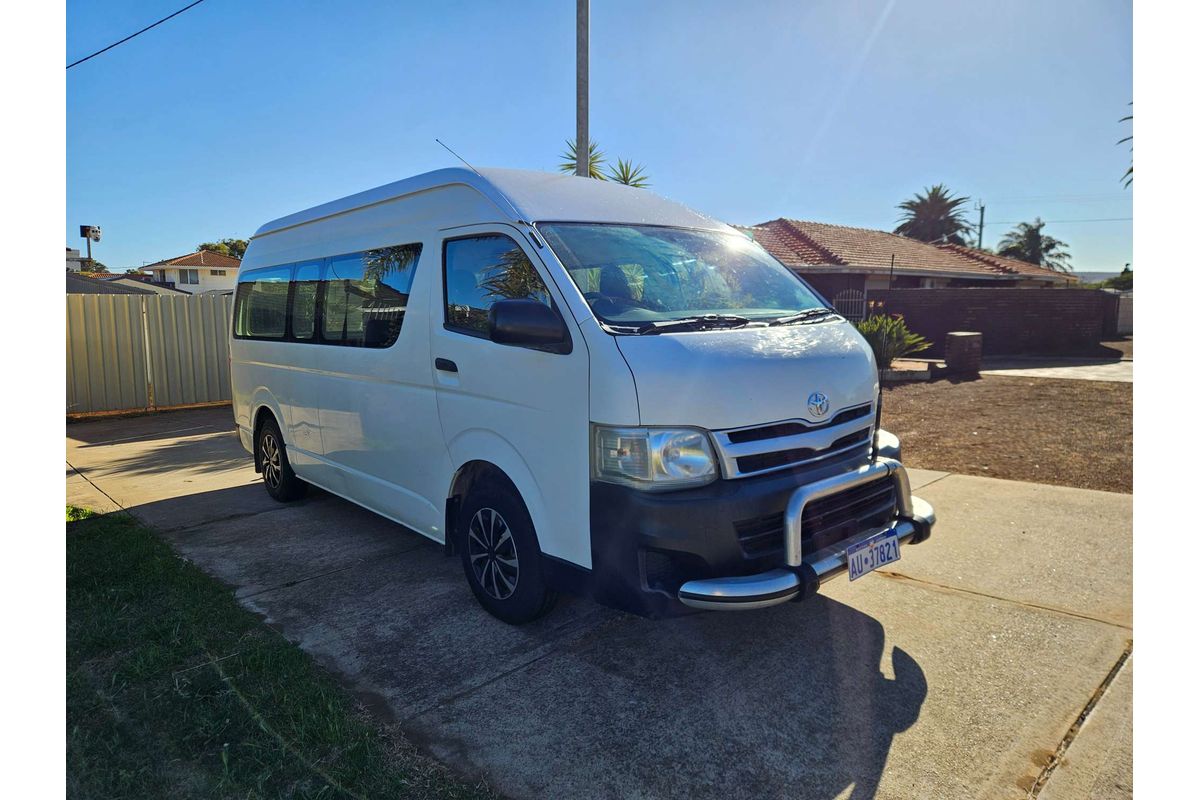 2012 Toyota Hiace Commuter KDH223R ELWB High Roof