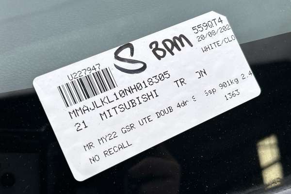 2021 Mitsubishi Triton GSR MR 4X4 thumb-23