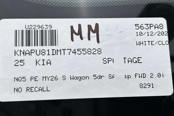 2025 Kia Sportage S NQ5 PE thumb-23