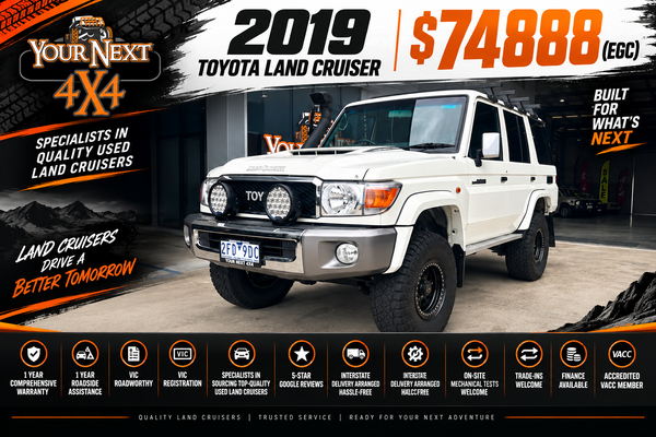 2019 Toyota Landcruiser GXL VDJ76R