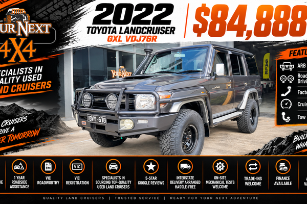 2022 Toyota Landcruiser GXL VDJ76R