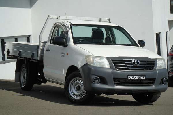 2013 Toyota Hilux Workmate TGN16R Rear Wheel Drive