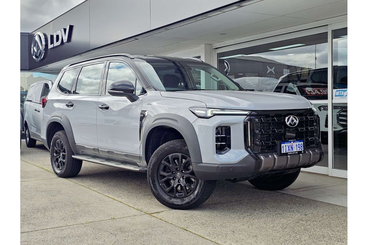 2025 LDV D90 Mode SV9A