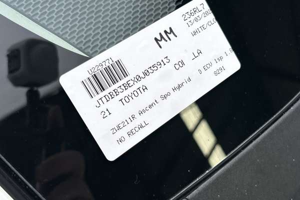2021 Toyota Corolla Ascent Sport Hybrid ZWE211R thumb-23