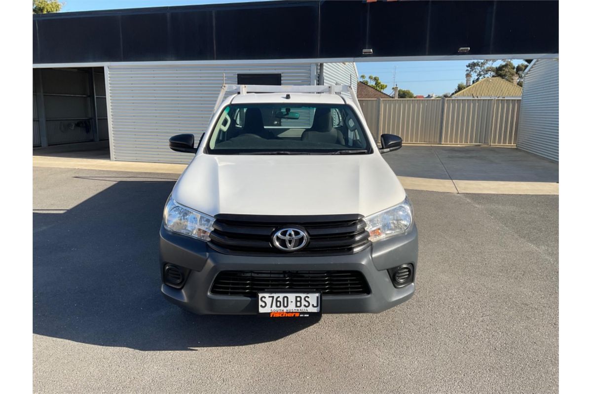 2017 Toyota Hilux Workmate GUN122R Rear Wheel Drive