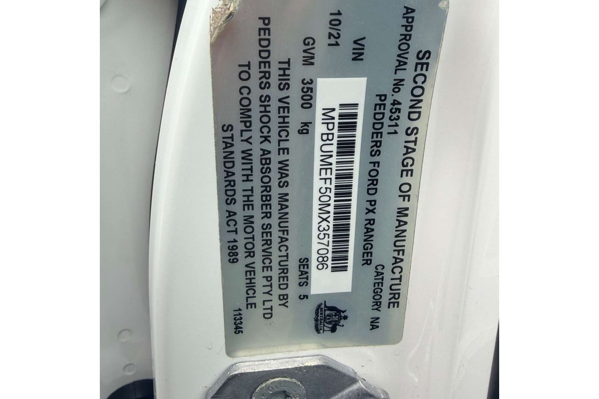 2021 Ford Ranger XL PX MkIII 4X4 3.2L image 33
