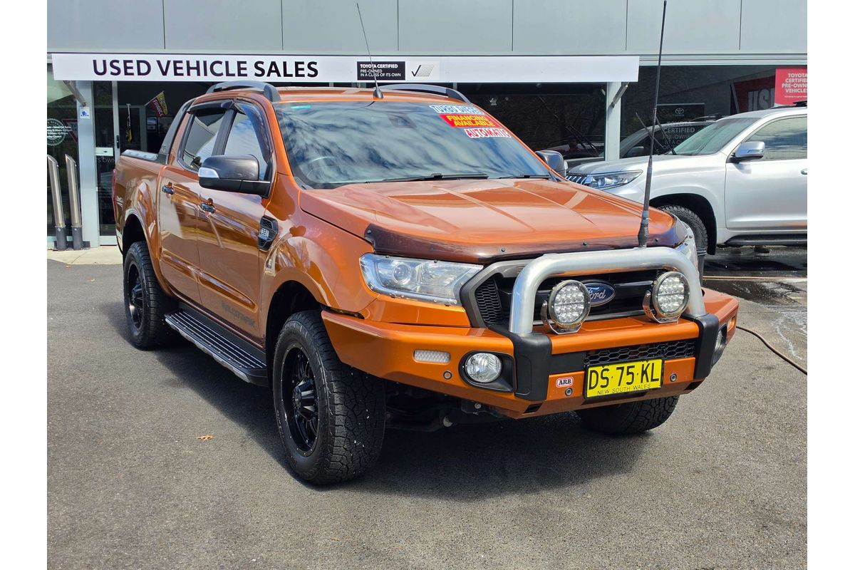 2017 Ford Ranger Wildtrak PX MkII 4X4 3.2L