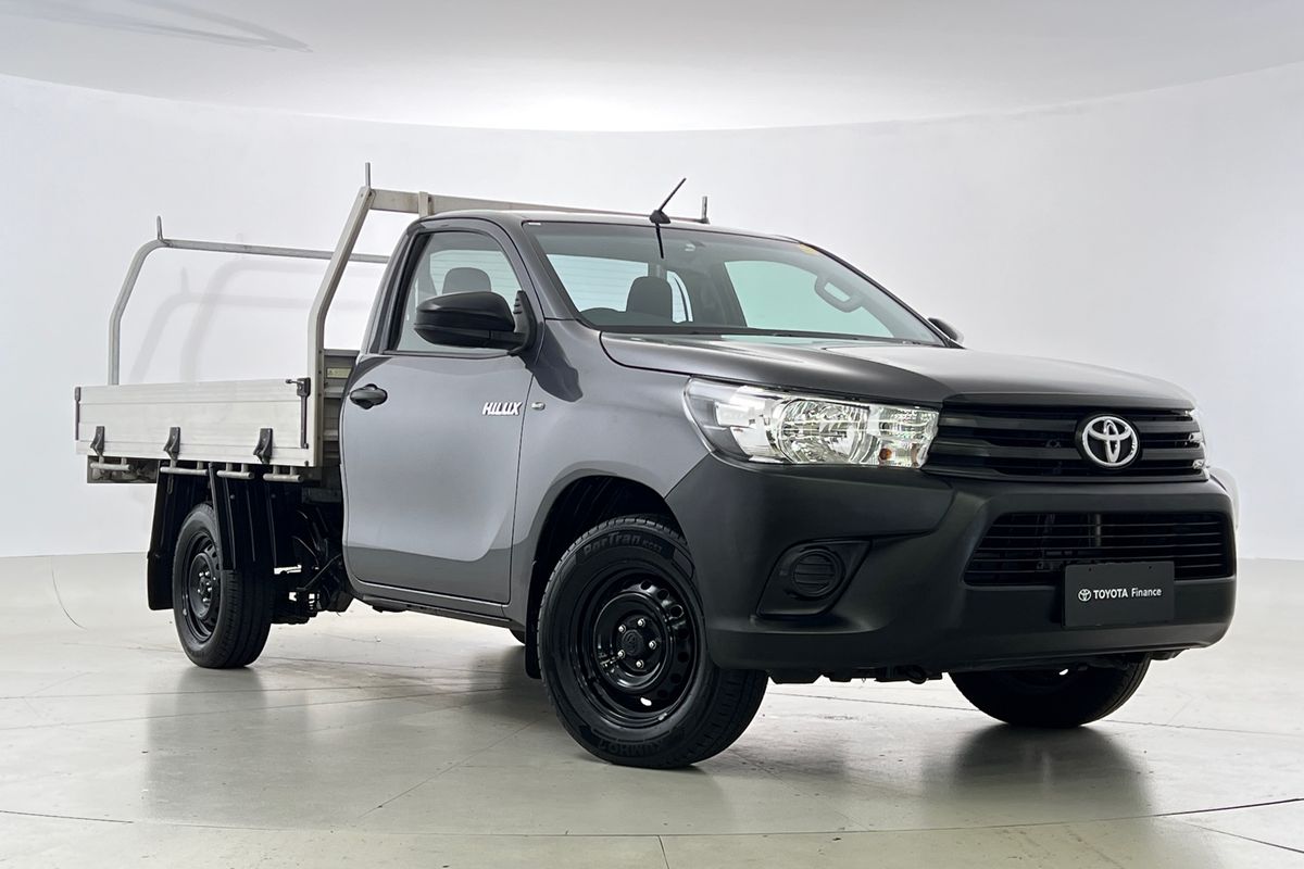 2019 Toyota Hilux Workmate TGN121R Rear Wheel Drive