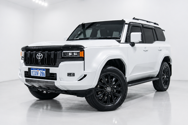 2025 Toyota LANDCRUISER PRADO VX FROSTED WHITE GDJ251R