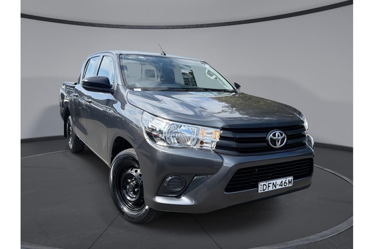 2016 Toyota Hilux Workmate TGN121R Rear Wheel Drive