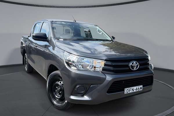2016 Toyota Hilux Workmate TGN121R Rear Wheel Drive