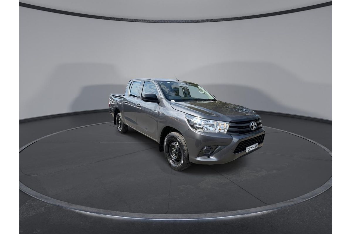 2016 Toyota Hilux Workmate TGN121R Rear Wheel Drive