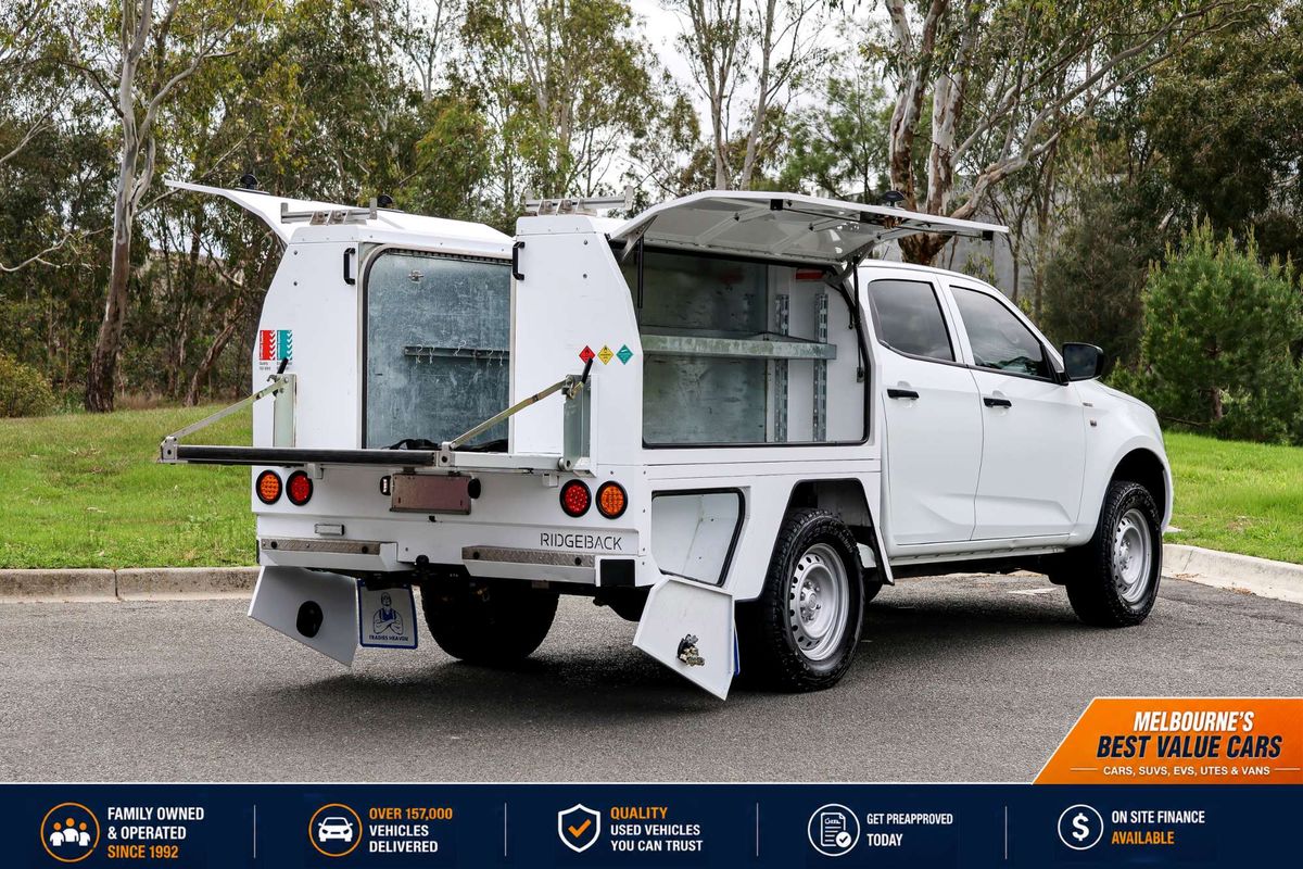 2022 Isuzu D-MAX SX High Ride Rear Wheel Drive
