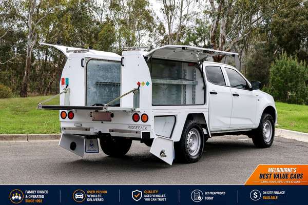 2022 Isuzu D-MAX SX High Ride Rear Wheel Drive