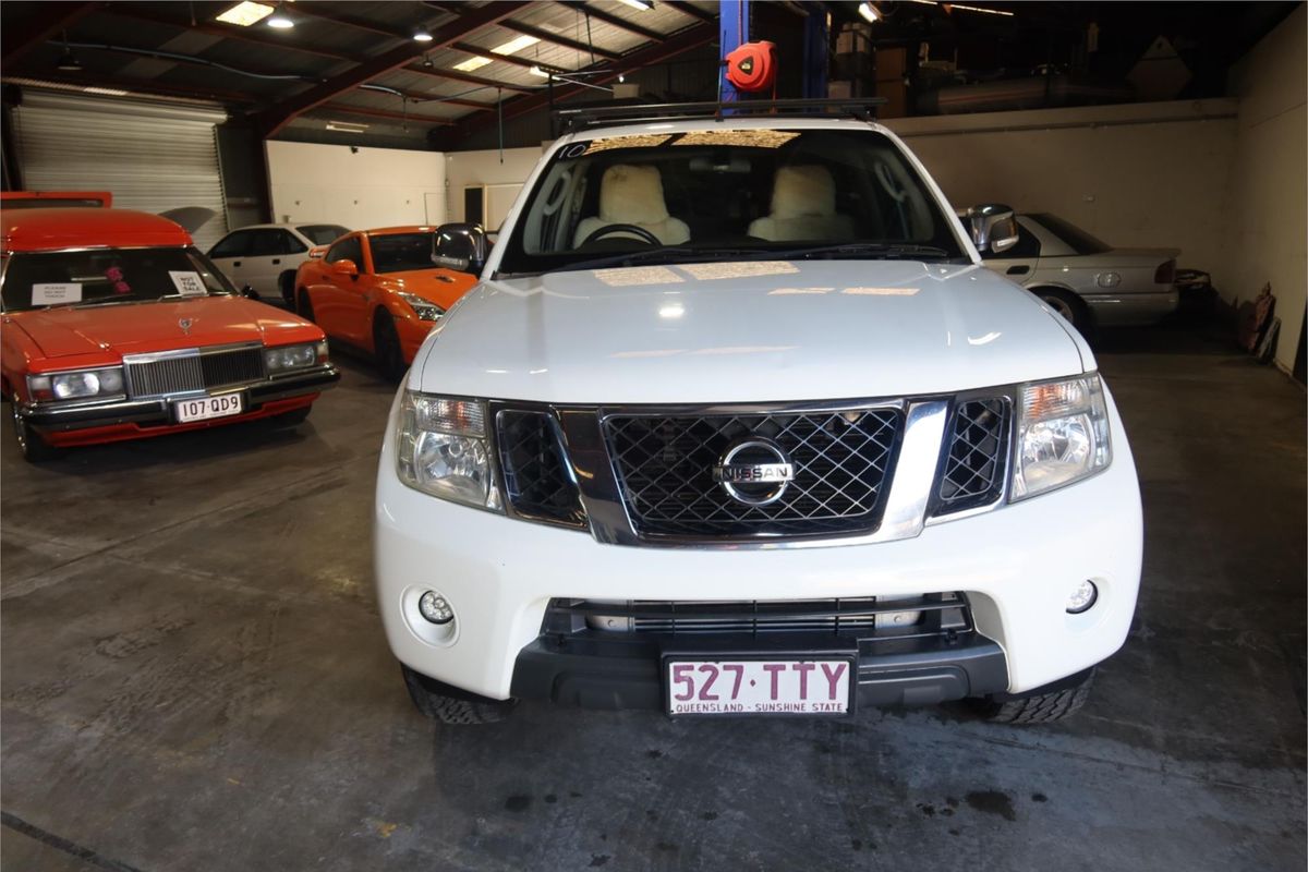 2012 Nissan Navara ST-X 550 D40 Series 5 4X4