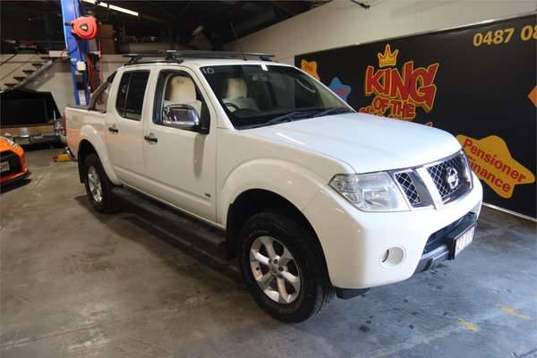 2012 Nissan Navara ST-X 550 D40 Series 5 4X4