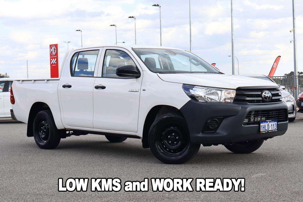 2021 Toyota Hilux Workmate TGN121R Rear Wheel Drive