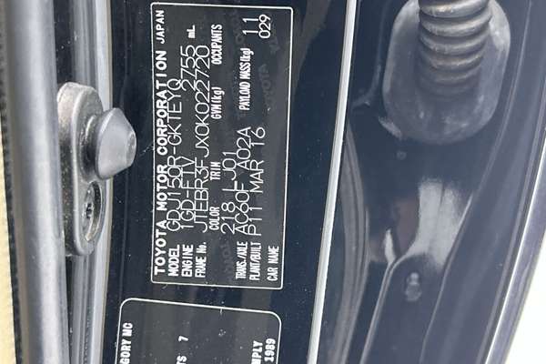 2016 Toyota Landcruiser Prado VX GDJ150R thumb-23