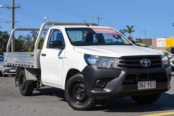 2018 Toyota Hilux Workmate TGN121R Rear Wheel Drive