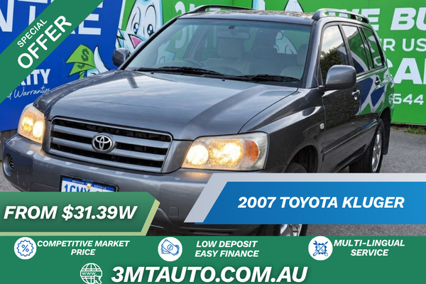 2008 Toyota Kluger CVX (4x4) MCU28R UPGRADE