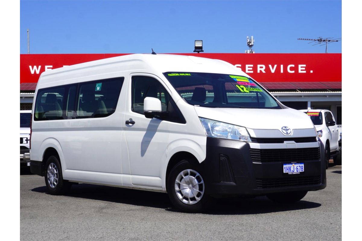 2021 Toyota Hiace Commuter GDH322R ELWB High Roof