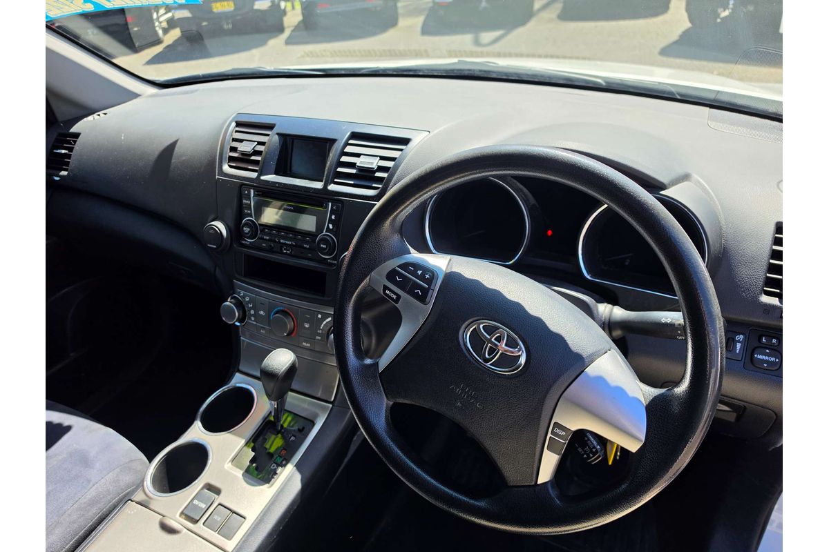 2013 Toyota Kluger KX-R (FWD) 7 SEAT GSU40R MY13 UPGRADE
