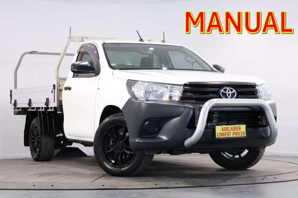 2018 Toyota Hilux Workmate GUN122R Rear Wheel Drive