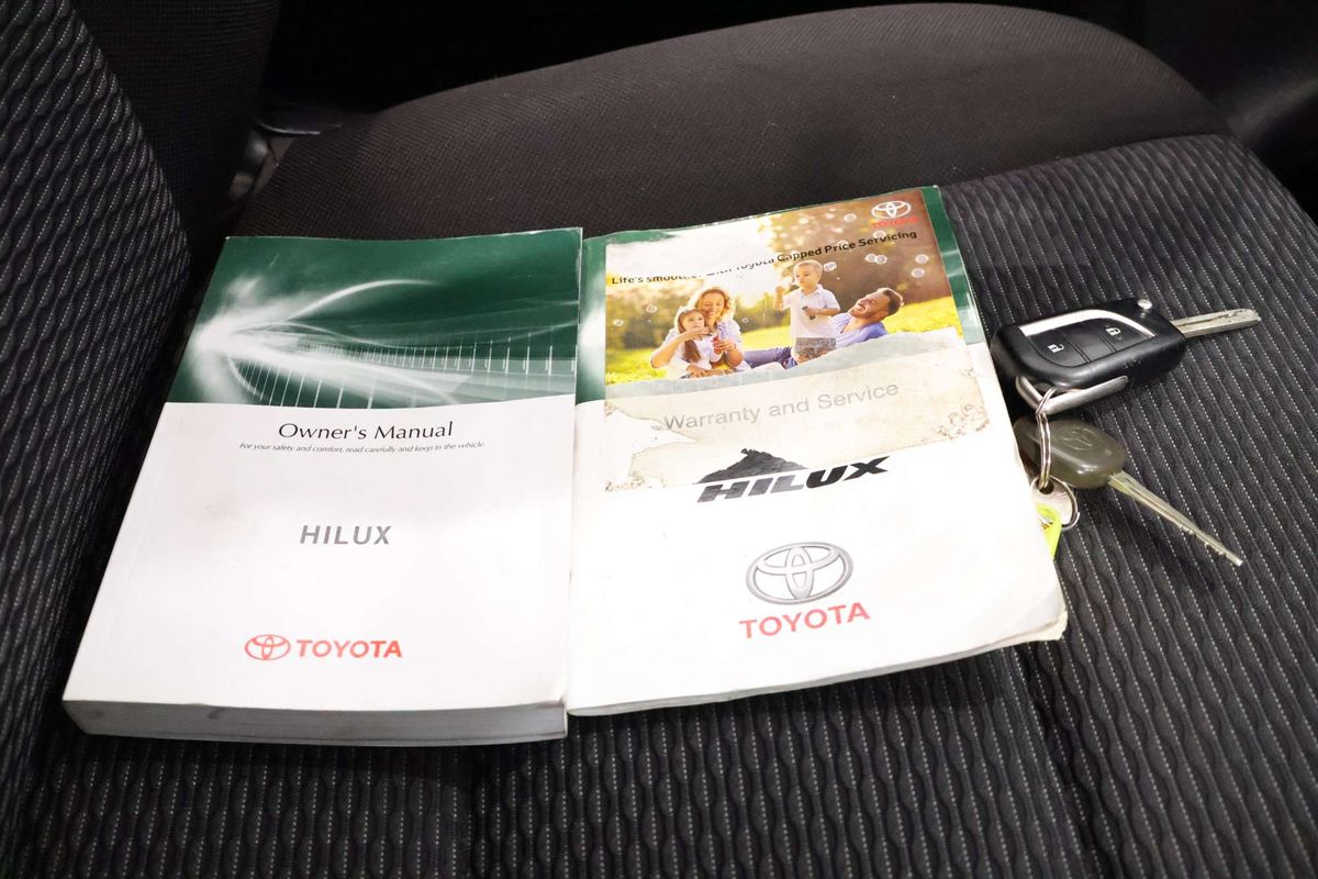 2018 Toyota Hilux Workmate GUN122R Rear Wheel Drive