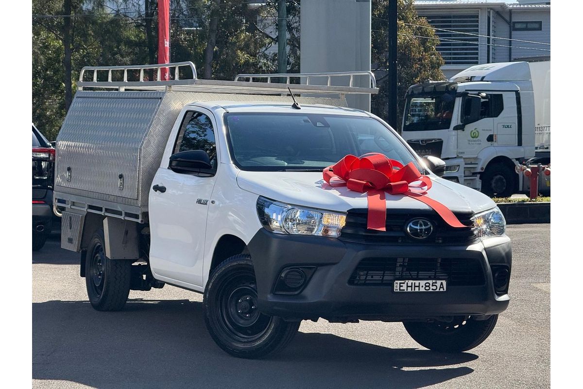 2019 Toyota Hilux Workmate TGN121R Rear Wheel Drive