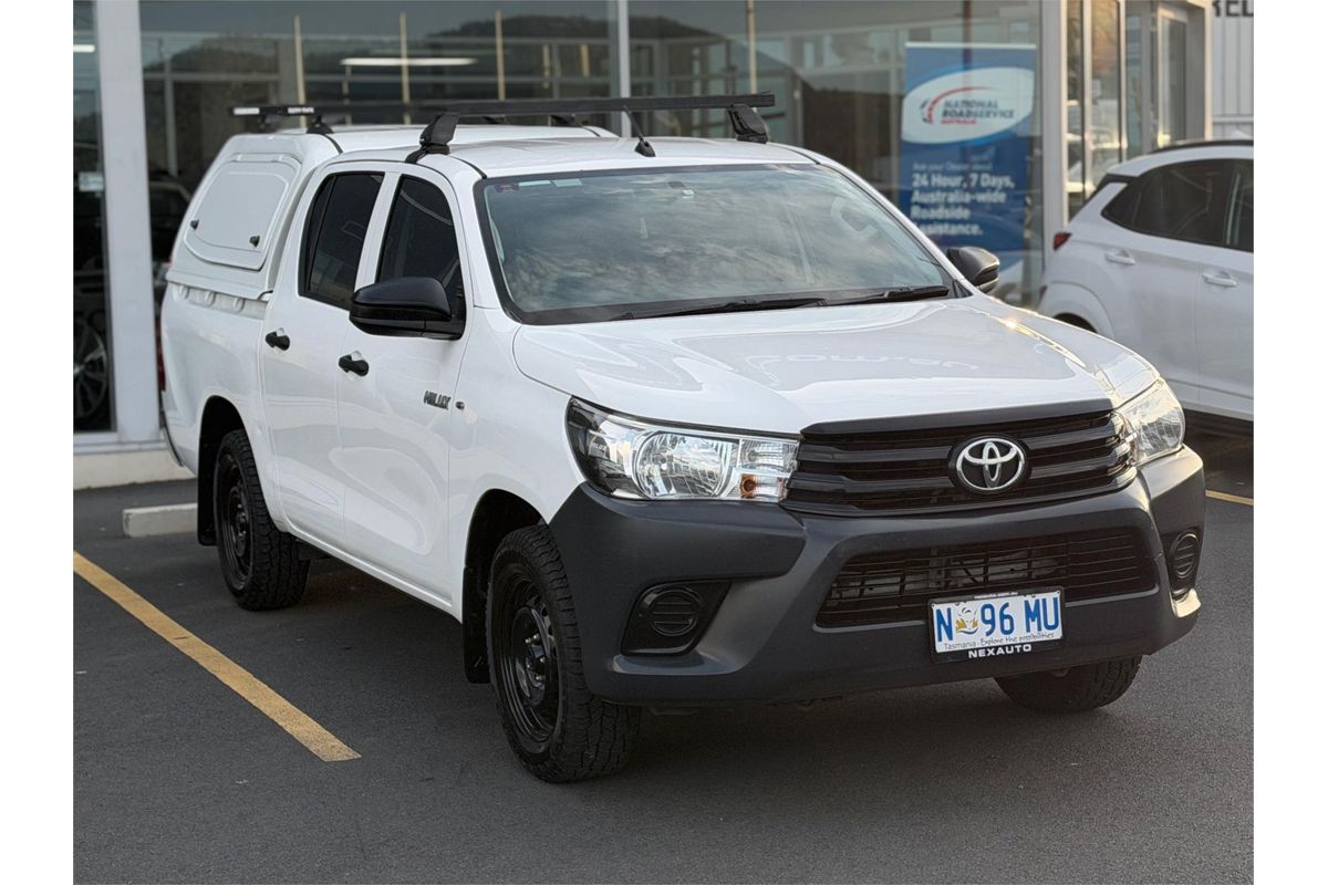 2015 Toyota Hilux Workmate GUN122R Rear Wheel Drive