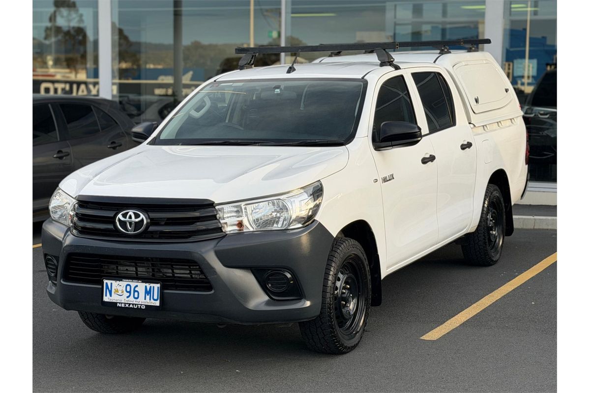2015 Toyota Hilux Workmate GUN122R Rear Wheel Drive