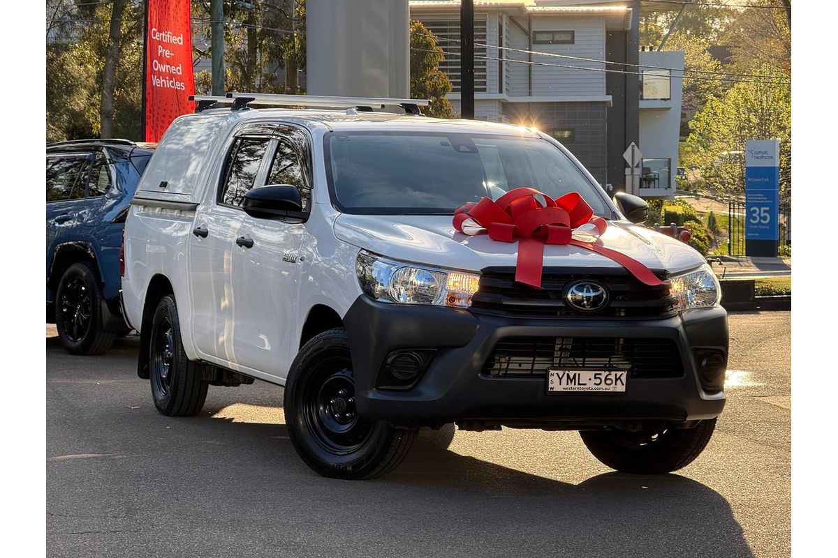 2022 Toyota Hilux Workmate TGN121R Rear Wheel Drive