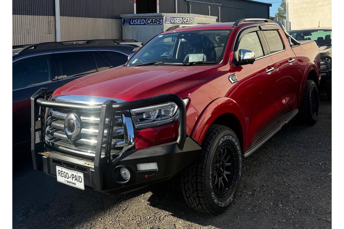 2022 GWM Ute Cannon-X NPW 4X4