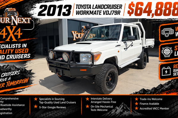2013 Toyota Landcruiser Workmate VDJ79R 4X4