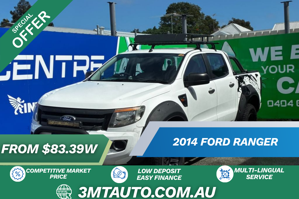 2014 Ford Ranger XL Hi-Rider PX Rear Wheel Drive 2.2L